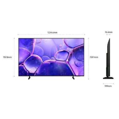 SAMSUNG 55U8000F Smart TV 55 Inch Crystal UHD 4K - UA55U8000F UA55U8000FKXXD