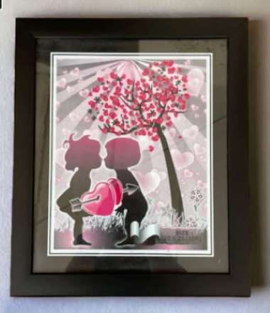 Dalla Raya Shop:Pigura Foto ukuran 10R|Pigura 10R lengkap dengan kaca|Gantung vertikal - horizontal|