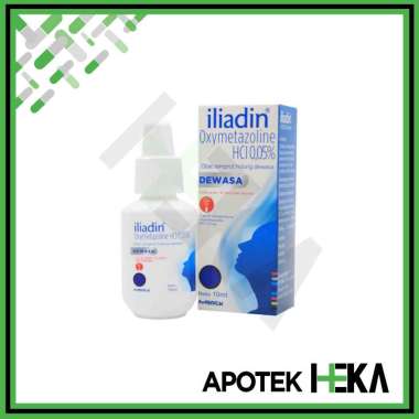 Iliadin Spray 0.05% Dewasa - Semprot Hidung Tersumbat