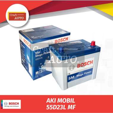 Aki Mobil Hyundai Elentra Trajet New Santa Fe 55D23L 60 Ah Bosch
