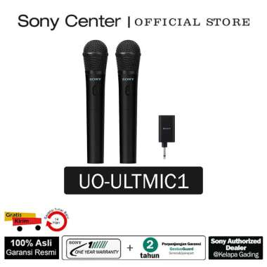 SONY Center Jakarta - Mikrofon Sony ULTMIC1 Nirkabel / ULT Mic Wireless Microphone UO-ULTMIC , Garan