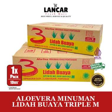 ALOEVERA MINUMAN LIDAH BUAYA TRIPLE M 1 DUS