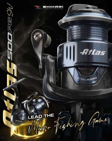 Shikari - Reel Atlas 500 PGSW Waterproof 5.0 - Reel Pancing 500 PG SW