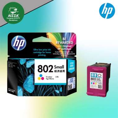 Tinta Cartridge HP 802 Color Original
