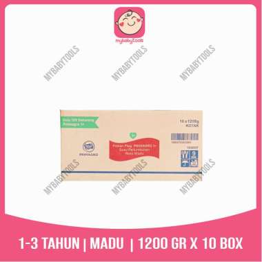 FRISIAN FLAG 1+ 3+ VANILA MADU 1200gr x 10Box PRIMAGRO Susu Formula - KARTON = 1+ MADU