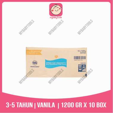 FRISIAN FLAG 1+ 3+ VANILA MADU 1200gr x 10Box PRIMAGRO Susu Formula - KARTON = 3+ VANILA