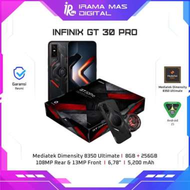 INFINIX GT 30 PRO 8GB 256GB Spesial Box (DARK FLARE) DARK FLARE