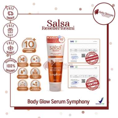 SALSA Body B.L.E.A.C.H - Body Glow Serum Symphony | Hand Body Lotion untuk Mencerahkan dan Melembabk