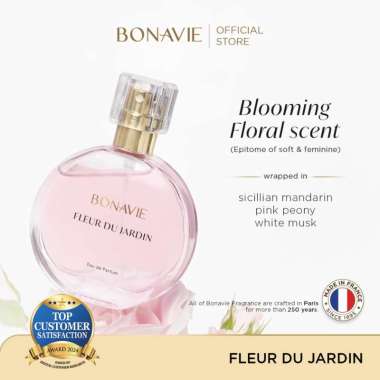 Bonavie Eau de Parfum - Fleur du Jardin feminine 30ml Parfum Wangi Tahan Lama dan Wangi EDP