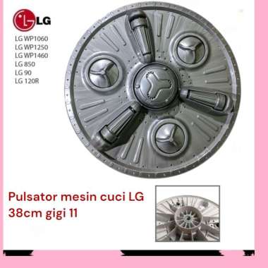 a Pulsator mesin cuci 2 tabung LG diameter 38cm gigi 11