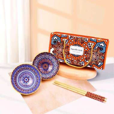 Hampers mangkok Japanese bowl set souvenir Japanese bowl set 2 Pcs