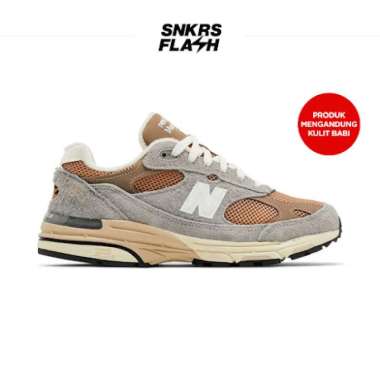 NEW BALANCE 993 Made In Usa Original Grey Sepatu Sneakers Unisex - U993GG 39.5