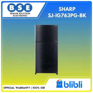 Kulkas Sharp 2 Pintu SJ-IG763PG-BK 510 Liter Inverter Compressor Sharp SJIG763PGBK