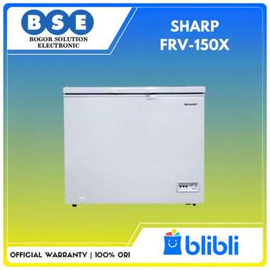 Sharp FRV-150X Chest Freezer Series 140 Liter Sharp FRV150X Key Lock