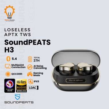 SoundPEATS H3 Wireless Noise Reduction with Snapdragon Sound & aptX Lossless