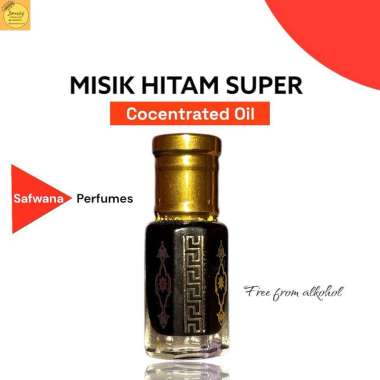 Misik Hitam asli 6ml Super Grade Safwana parfum