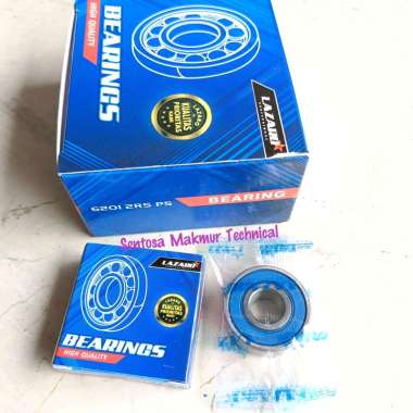 LAZARO 6201 2RS Lahar Laher Bearing Roda 6201-2RS