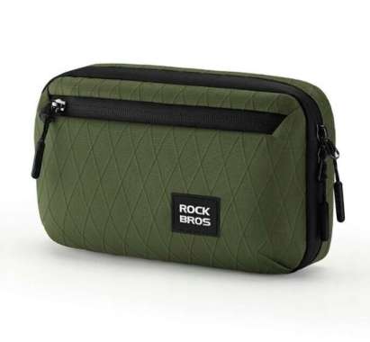 Handlebar Bag Rockbros 30110073001 Tas Stang Sepeda Roadbike GREEN