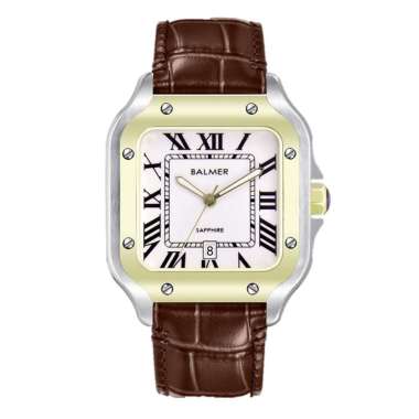 JAM TANGAN PRIA ANALOG KOTAK BALMER SAPPHIRE ORIGINAL B 8206 BALMER B.8206 JAM BALMER 8206 JAM BALME