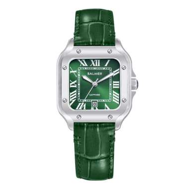 JAM TANGAN WANITA ANALOG KOTAK BALMER SAPPHIRE ORIGINAL B 8206 BALMER B.8206 JAM BALMER 8206 JAM BAL