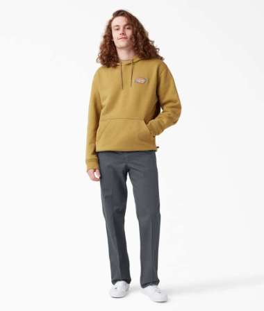 DICKIES - Men's 873 Slim Stright Work Pants - Celana Kerja Pria (Inseam 32 Inch) 40 DICKIES CHARCOA