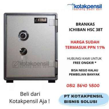 Brankas Tahan Api ICHIBAN HSC 38T| Brankas Rumah |Brankas Dokumen|Brankas Uang dan Emas Tahan Api