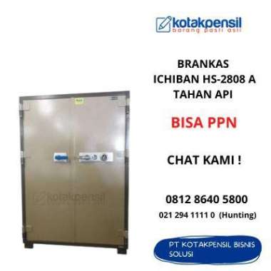 Brankas ICHIBAN HS 2808 A|Brankas Besar|Brankas Kantor |Brankas Uang dan Emas Tahan Api | Brangkas