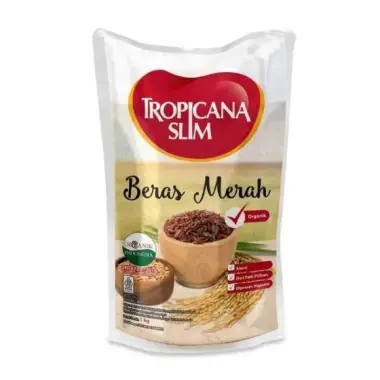 Promo Harga Tropicana Slim Beras Merah Organik 1000 gr - Blibli
