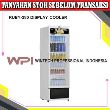 RSA RUBY-280 Display Cooler - Showcase Pendingin Minuman / Lemari Pendingin Minuman - Showcase 1 Pin