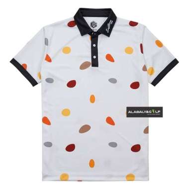 Eastlore Print Polo Shirt Golf Stone 100% Original - Baju Golf Pria Branded 2XL