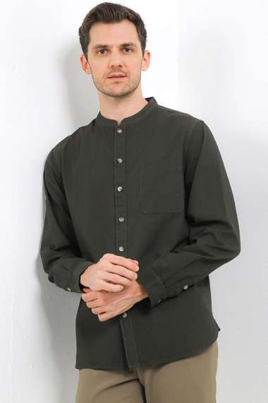 Cardinal Kemeja Koko Lengan Panjang Big Size C2940N06H 06H 5XL