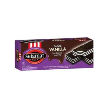 Selamat Wafer Black Vanilla 145 gr