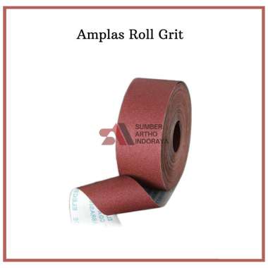 Amplas Roll Grit ( Harga per 1 Roll) - 80, 5 inch Grit 125