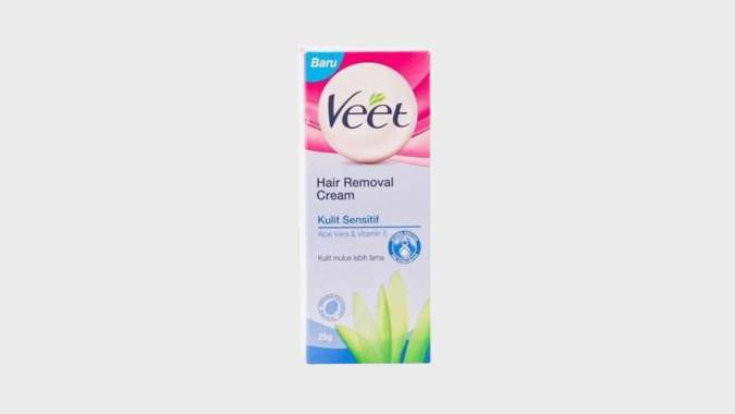 Veet Shaving Cream Sensitive Aloevera & Vitamin 25 gr