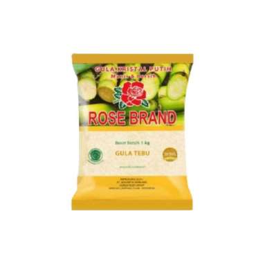 Promo Harga Rose Brand Gula Kristal Putih Kuning 1000 gr - Blibli