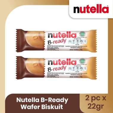 Nutella B-Ready Wafer Biskuit 22gr - TWINPACK