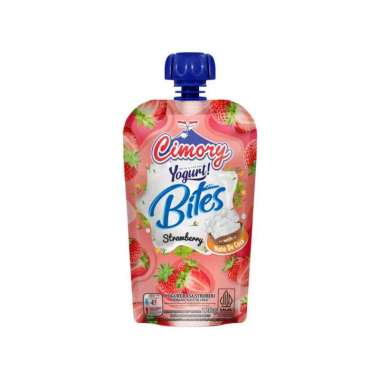 Cimory Yoghurt Squeeze Bites Strawberry 120 gr