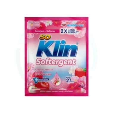 So Klin Detergen Bubuk Soft Korean Sachet 43 gr