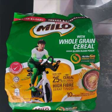 Milo Whole Grain Cereal ( 10 Sachet )