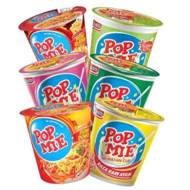 BLI SG POP MIE CUP 75 GRAM 1DUS GORENG RASA AYAM BASO AYAM BAWANG KARI INSTANT NOODLE MI INSTANT CUP