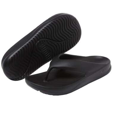 PUMA Sandal Jepit Wave Flip Black 383805 01 3=35.5=22Cm