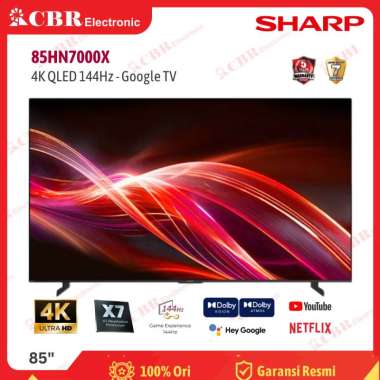 TV SHARP 85 Inch LED 85HN7000X (4K QLED β Google TV)