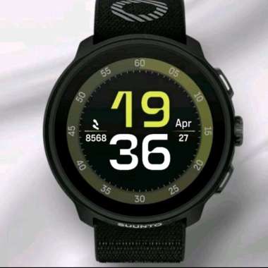 Suunto Run All Black Sport Watch SS051109000 Smartwatch Original