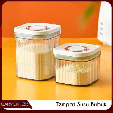 Kotak Susu Bubuk Bayi Container Box Wadah Susu Toples Snack Tutup Tekan Kedap Udara Bagus BUBBLEWRAP