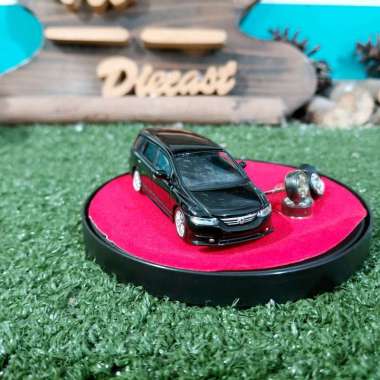 Diecast Miniatur Honda Odyssey hotwork hitam skala 1:64
