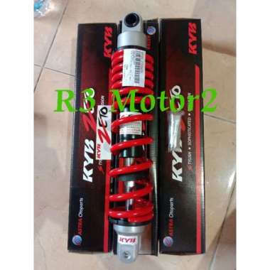 SHOCKBREAKER ZT5060 KAYABA/KYB ZETO KYOS-ZT5060 (Merah) untuk matic Vario 125/150, beat fi, x ride O