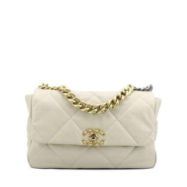 Chanel 19 Large Beige I16324C