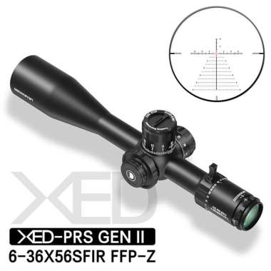 Telescope Teleskop Discovery XED 6-36X56SFIR FFP Zero Stop MOA