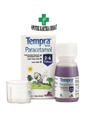Tempra Syrup - Pereda Demam dan Nyeri Khusus Anak-anak 100ml