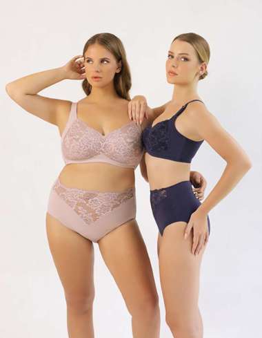 Wacoal Croire IB 3236 - Minimizer Bra - Full Cup Tanpa Kawat CREAM 90D